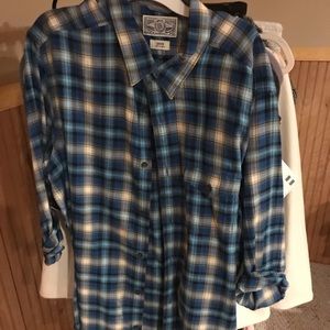 Men’s Lucky Brand flannel size Large